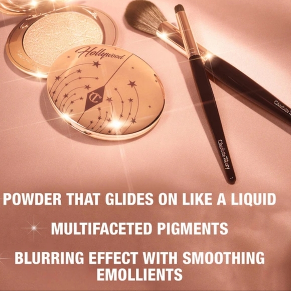 NIB Charlotte Tilbury Hollywood Glow Glide Face Highlighter - Champagne Glow - Picture 9 of 10